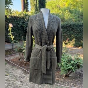 Worth New York Belted Cardigan Sweater - size P